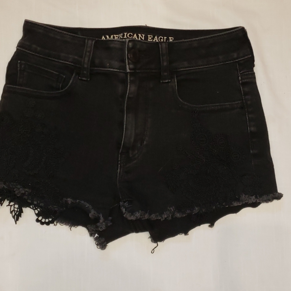2/$20 AE hi-rise shorts